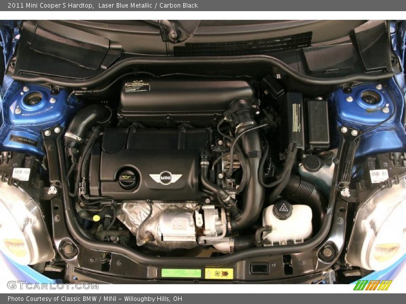  2011 Cooper S Hardtop Engine - 1.6 Liter Twin-Scroll Turbocharged DI DOHC 16-Valve VVT 4 Cylinder