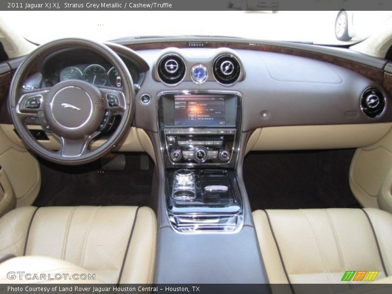 Stratus Grey Metallic / Cashew/Truffle 2011 Jaguar XJ XJ