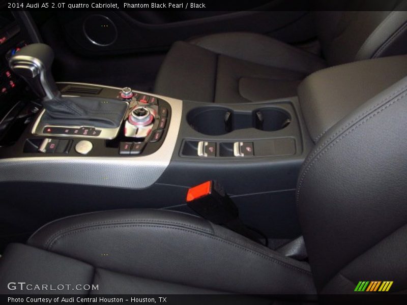 Phantom Black Pearl / Black 2014 Audi A5 2.0T quattro Cabriolet