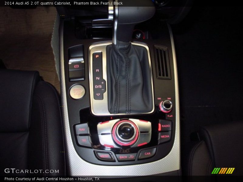 Phantom Black Pearl / Black 2014 Audi A5 2.0T quattro Cabriolet