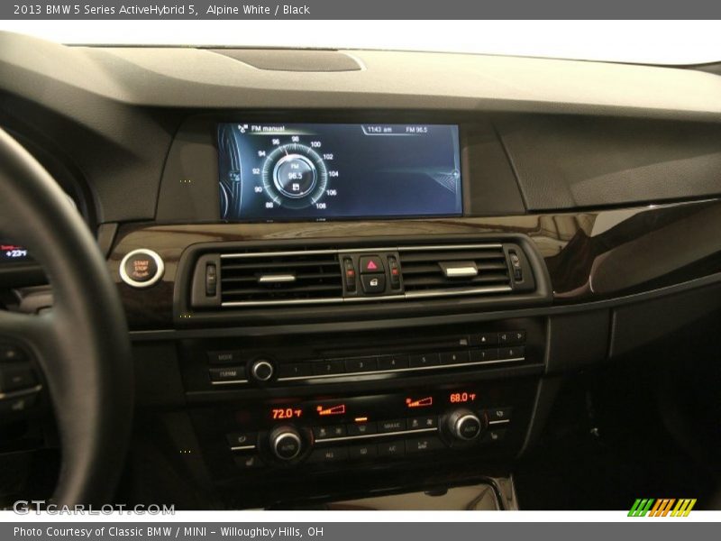 Controls of 2013 5 Series ActiveHybrid 5