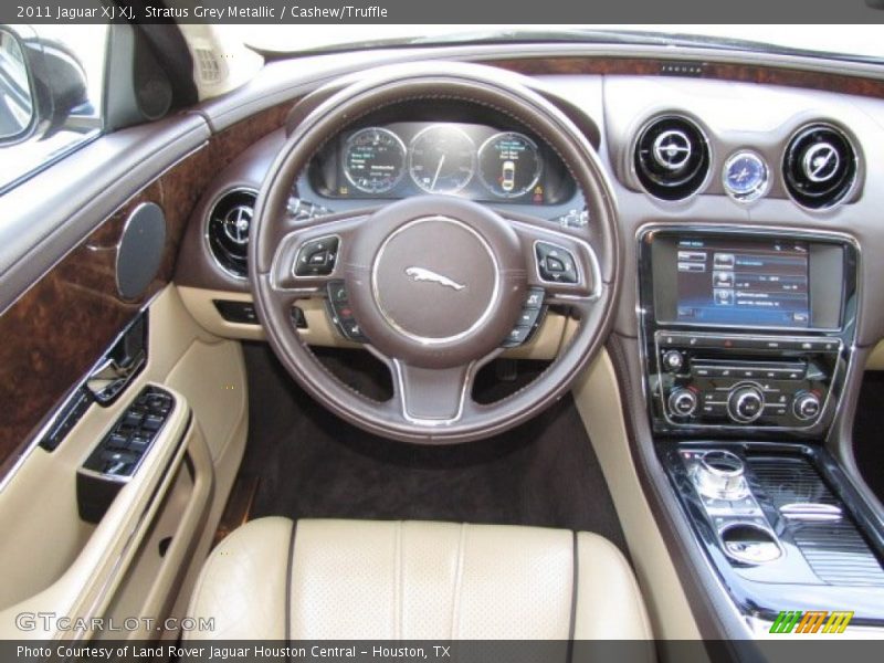 Stratus Grey Metallic / Cashew/Truffle 2011 Jaguar XJ XJ