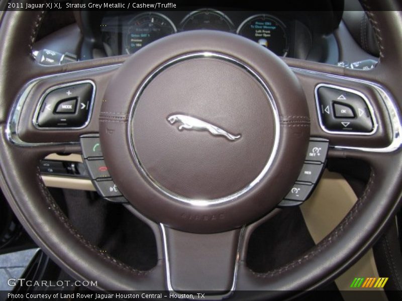 Stratus Grey Metallic / Cashew/Truffle 2011 Jaguar XJ XJ