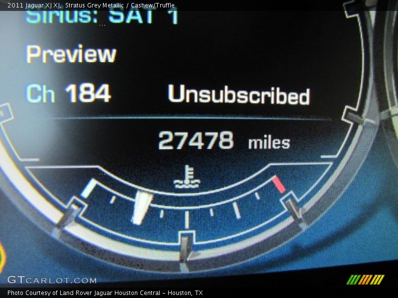 Stratus Grey Metallic / Cashew/Truffle 2011 Jaguar XJ XJ