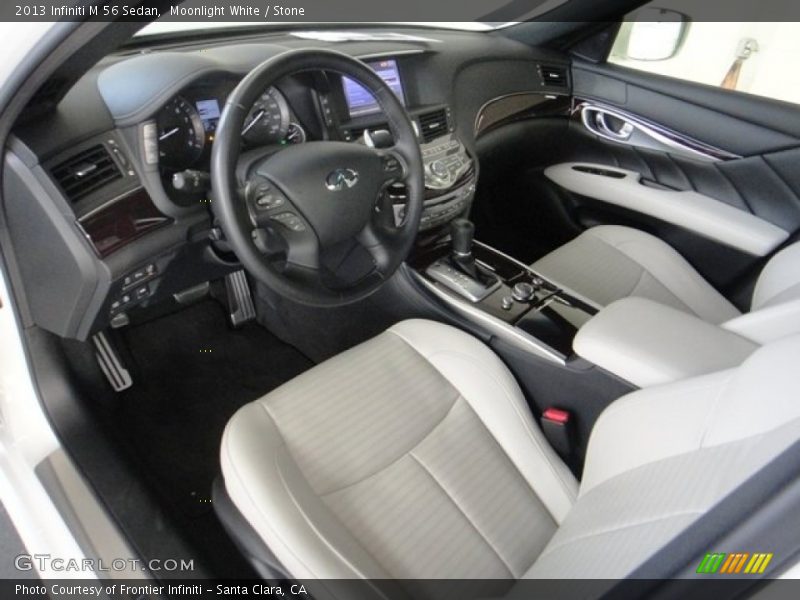 Stone Interior - 2013 M 56 Sedan 