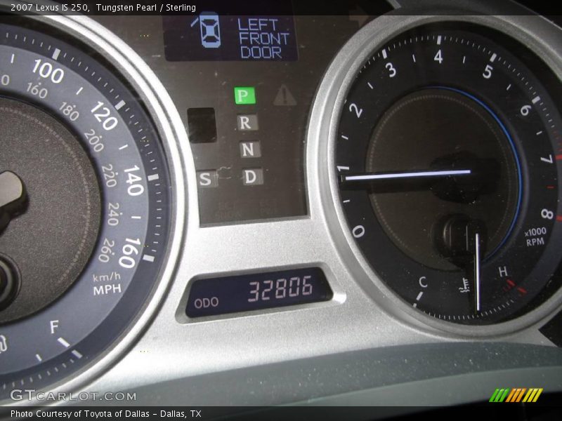 Tungsten Pearl / Sterling 2007 Lexus IS 250
