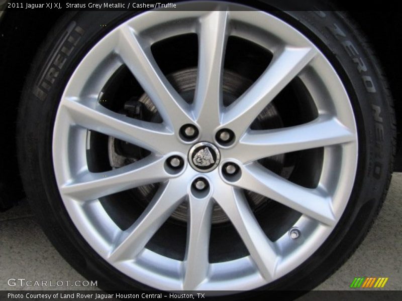 Stratus Grey Metallic / Cashew/Truffle 2011 Jaguar XJ XJ