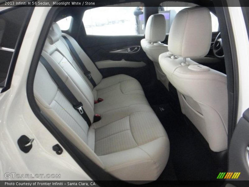 Rear Seat of 2013 M 56 Sedan