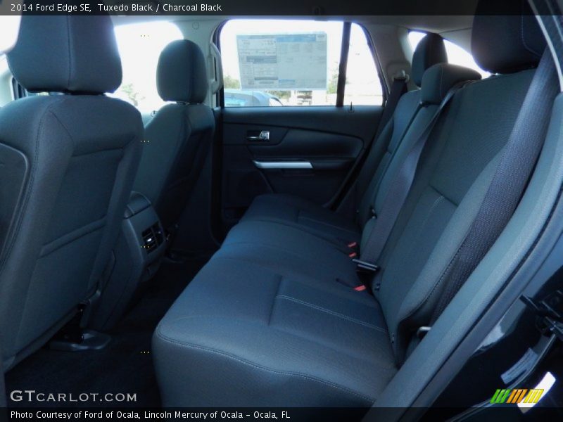 Rear Seat of 2014 Edge SE