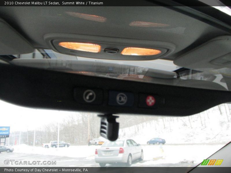 Summit White / Titanium 2010 Chevrolet Malibu LT Sedan