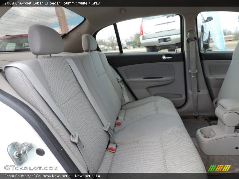 Summit White / Gray 2009 Chevrolet Cobalt LT Sedan