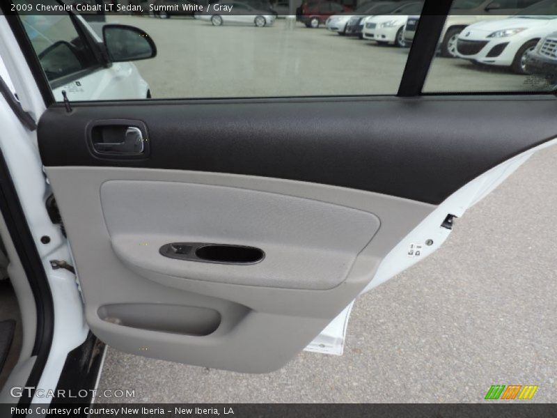 Summit White / Gray 2009 Chevrolet Cobalt LT Sedan
