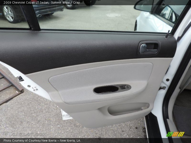 Summit White / Gray 2009 Chevrolet Cobalt LT Sedan