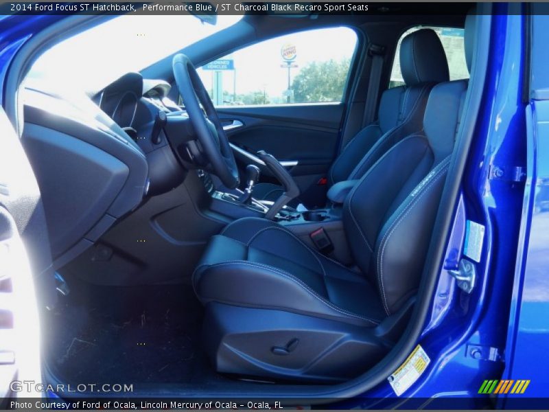 Front Seat of 2014 Focus ST Hatchback