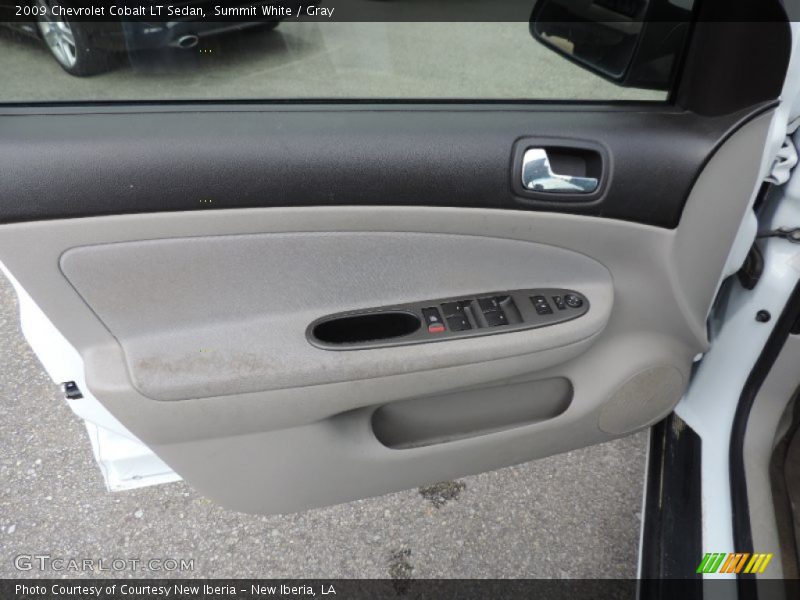 Summit White / Gray 2009 Chevrolet Cobalt LT Sedan