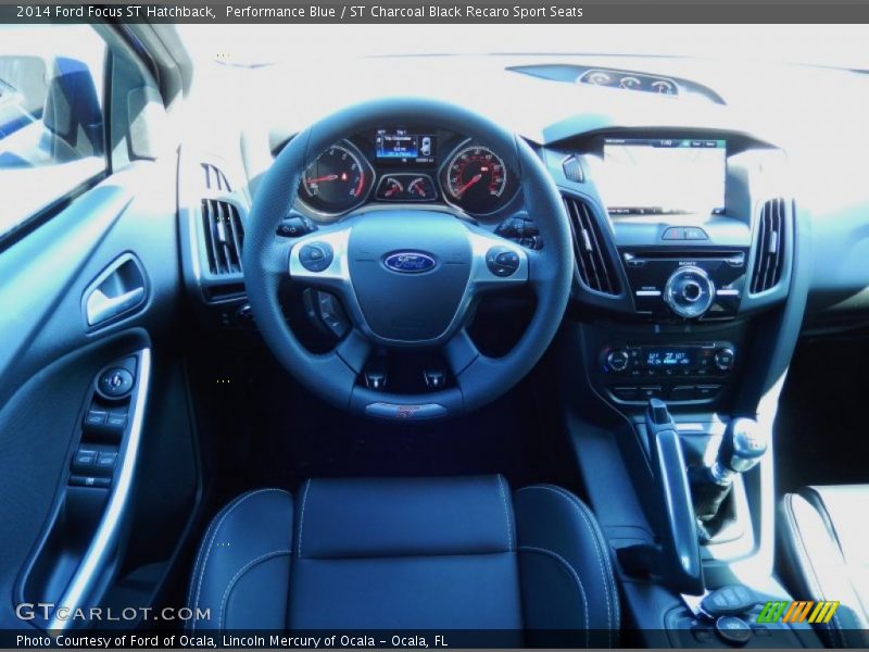 Dashboard of 2014 Focus ST Hatchback