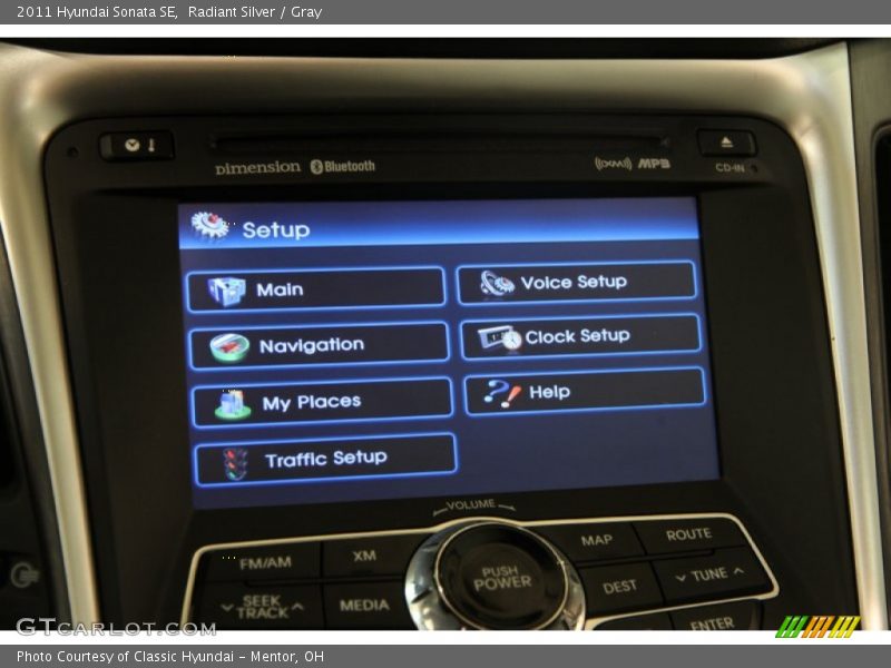 Radiant Silver / Gray 2011 Hyundai Sonata SE