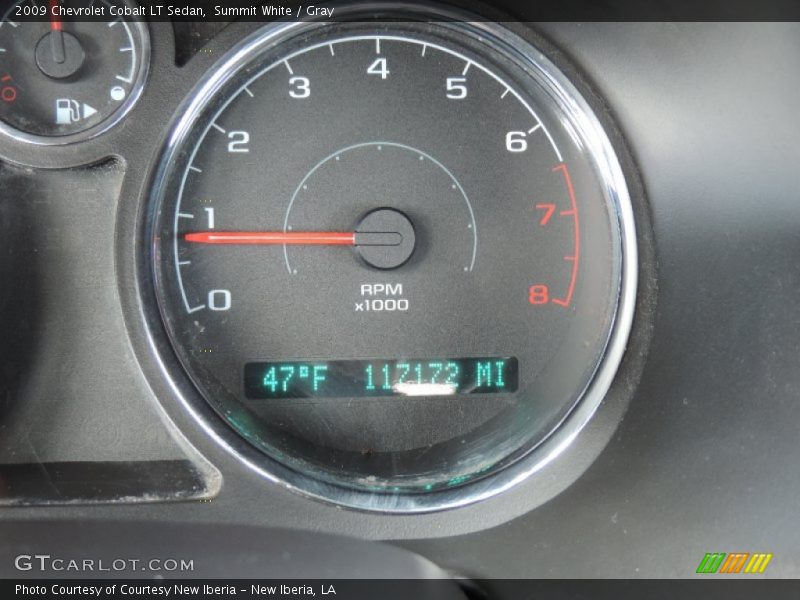 Summit White / Gray 2009 Chevrolet Cobalt LT Sedan