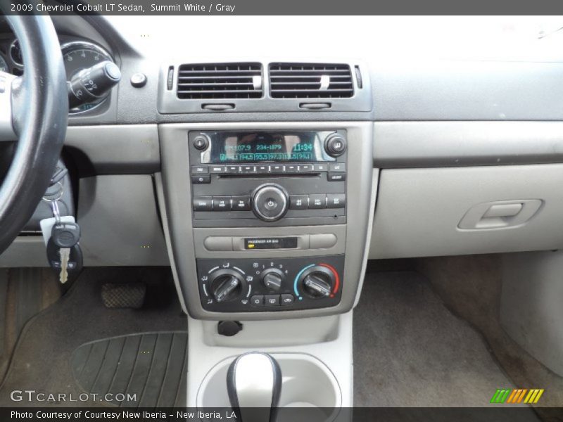 Summit White / Gray 2009 Chevrolet Cobalt LT Sedan