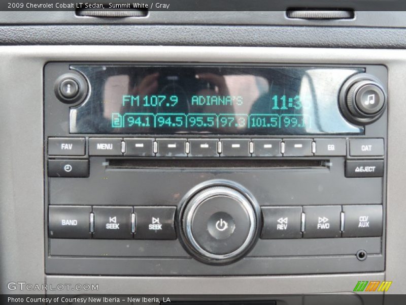 Summit White / Gray 2009 Chevrolet Cobalt LT Sedan