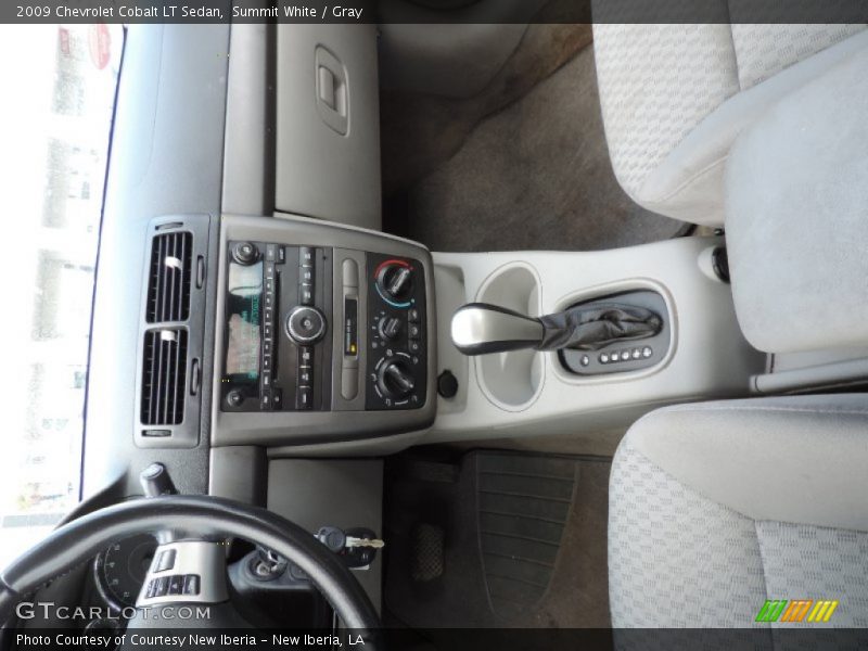Summit White / Gray 2009 Chevrolet Cobalt LT Sedan