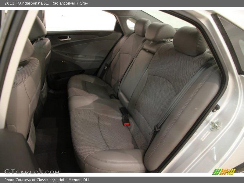 Radiant Silver / Gray 2011 Hyundai Sonata SE