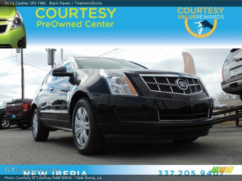 Black Raven / Titanium/Ebony 2011 Cadillac SRX FWD