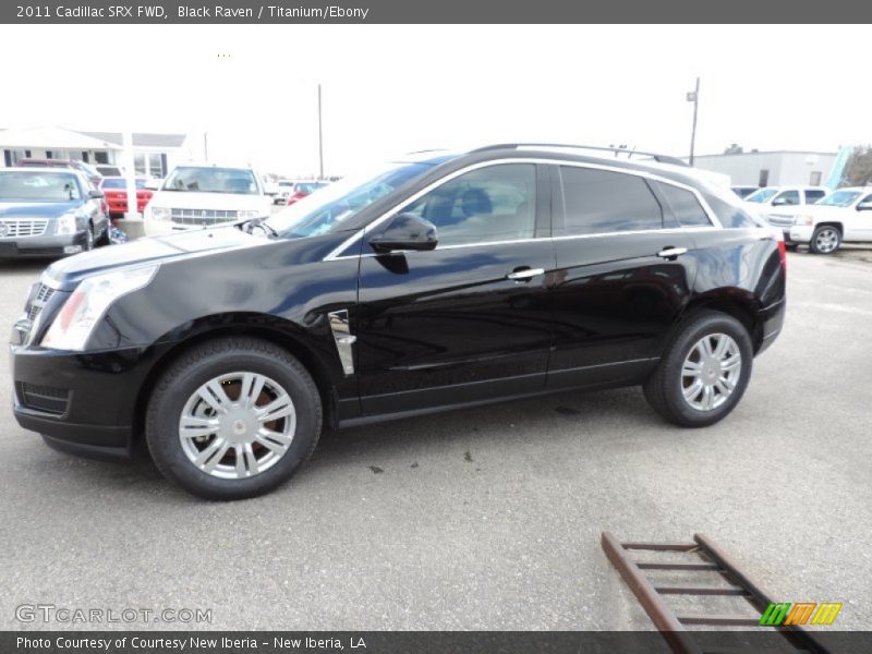 Black Raven / Titanium/Ebony 2011 Cadillac SRX FWD