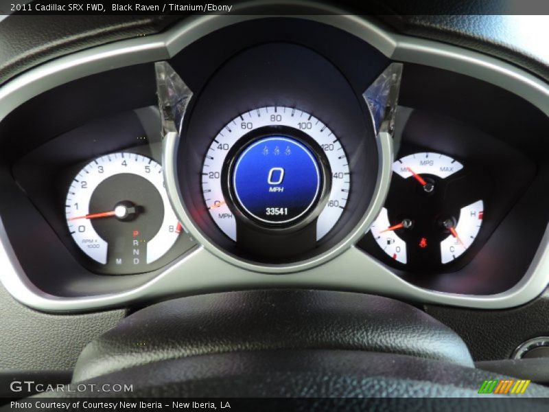 Black Raven / Titanium/Ebony 2011 Cadillac SRX FWD
