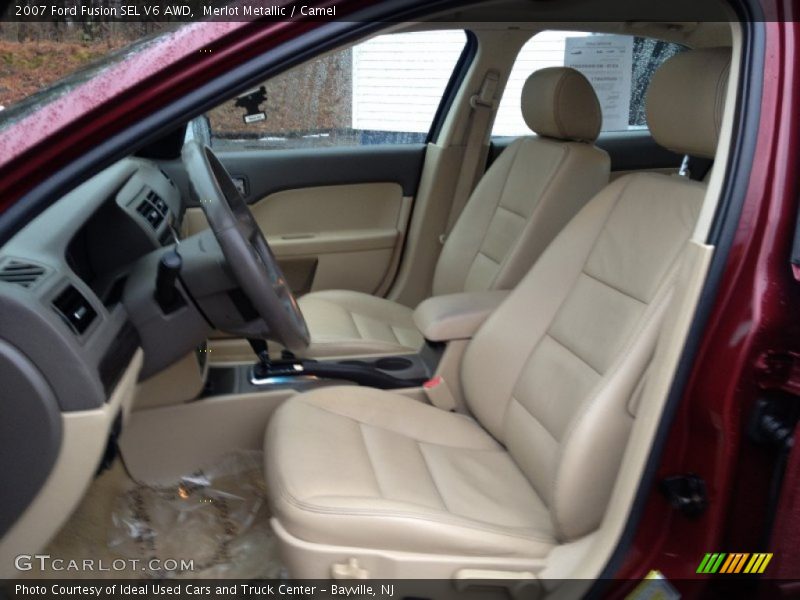 Front Seat of 2007 Fusion SEL V6 AWD