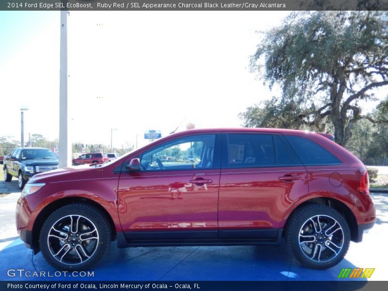  2014 Edge SEL EcoBoost Ruby Red