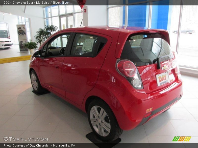 Salsa / Silver/Silver 2014 Chevrolet Spark LS