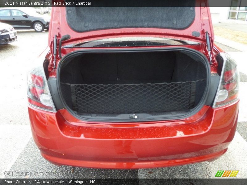 Red Brick / Charcoal 2011 Nissan Sentra 2.0 S