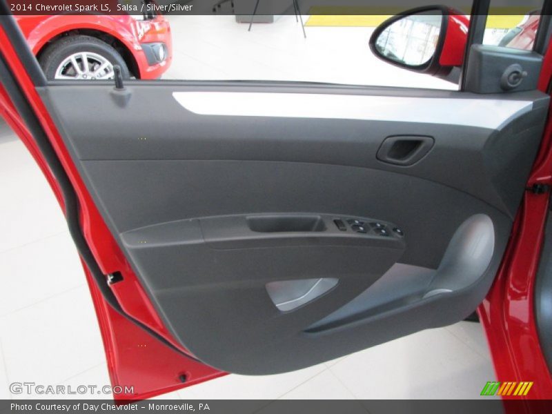Salsa / Silver/Silver 2014 Chevrolet Spark LS
