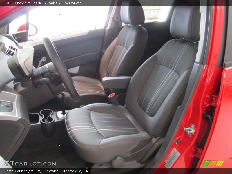 Salsa / Silver/Silver 2014 Chevrolet Spark LS