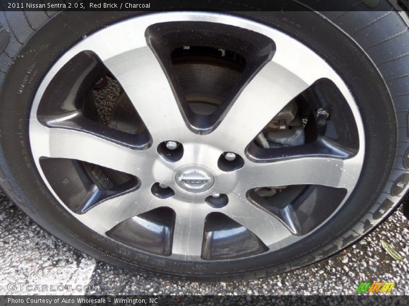 Red Brick / Charcoal 2011 Nissan Sentra 2.0 S