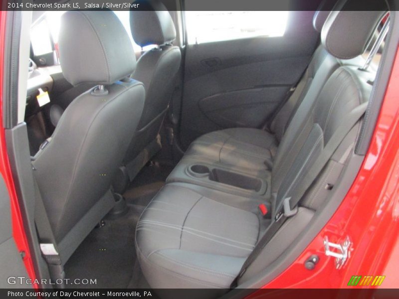 Salsa / Silver/Silver 2014 Chevrolet Spark LS