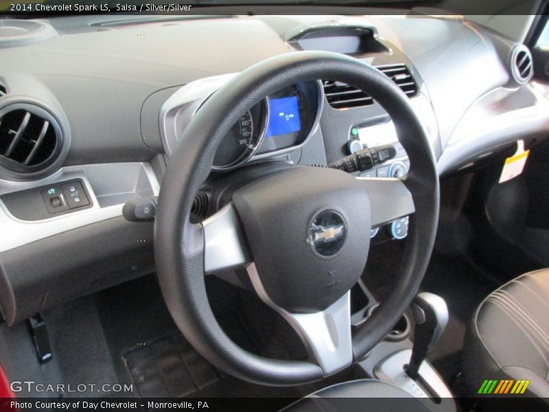 Salsa / Silver/Silver 2014 Chevrolet Spark LS