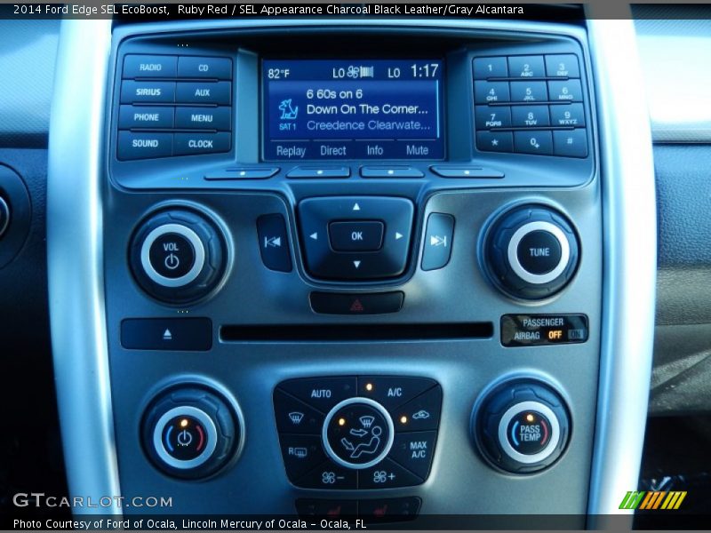 Controls of 2014 Edge SEL EcoBoost