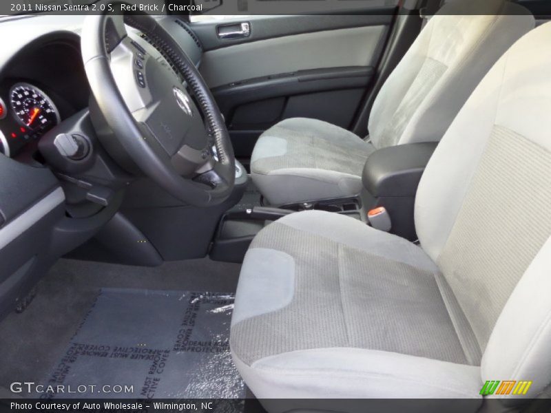 Red Brick / Charcoal 2011 Nissan Sentra 2.0 S