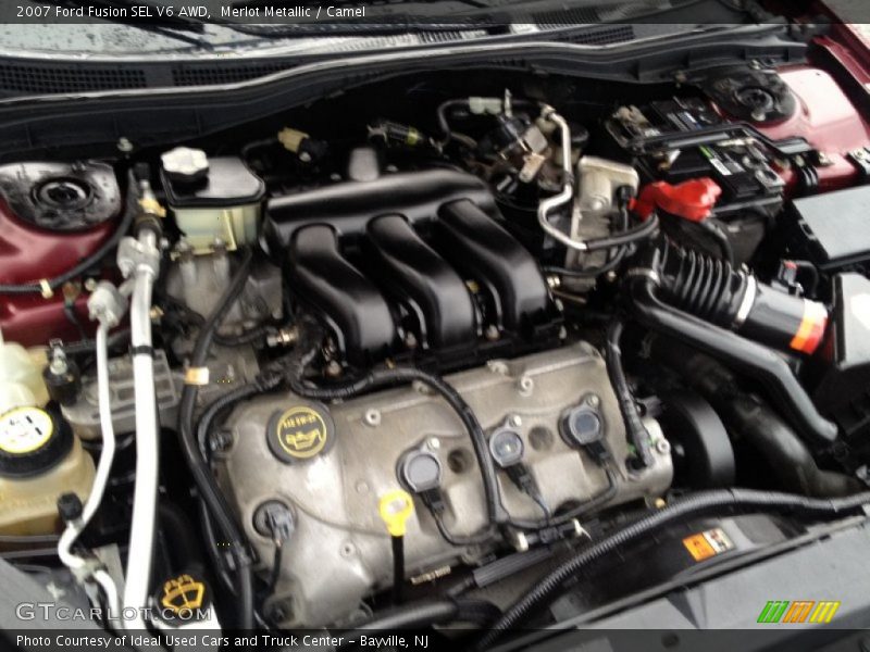 2007 Fusion SEL V6 AWD Engine - 3.0L DOHC 24V iVCT Duratec V6