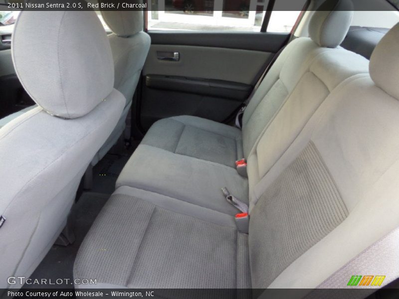 Red Brick / Charcoal 2011 Nissan Sentra 2.0 S