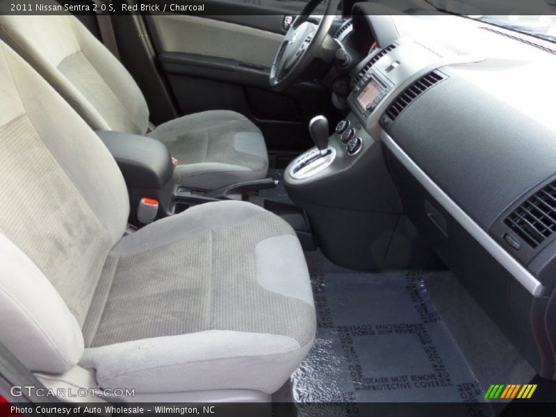 Red Brick / Charcoal 2011 Nissan Sentra 2.0 S