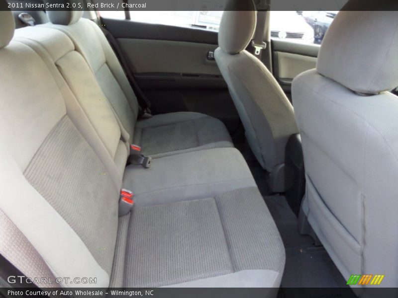 Red Brick / Charcoal 2011 Nissan Sentra 2.0 S