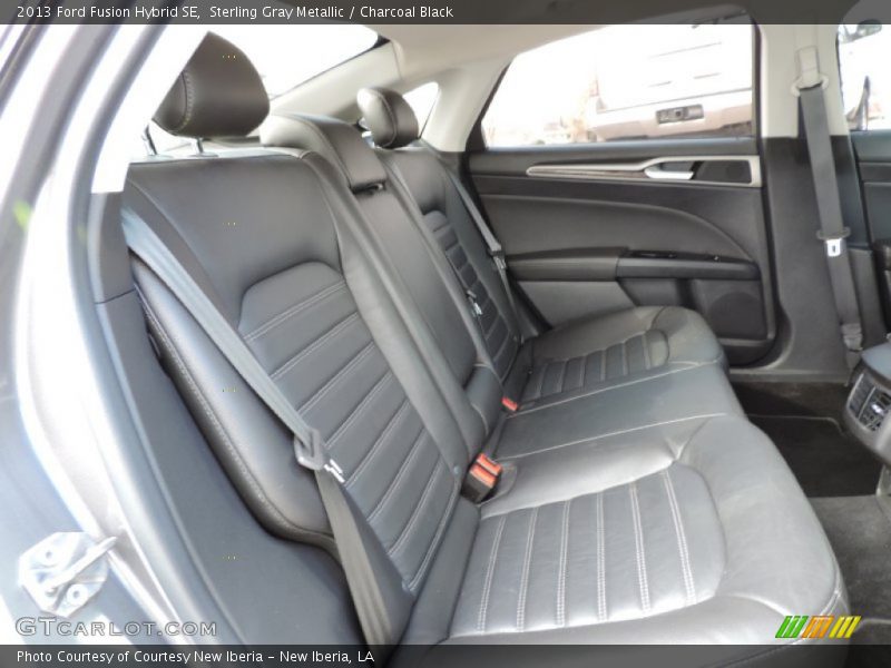 Sterling Gray Metallic / Charcoal Black 2013 Ford Fusion Hybrid SE