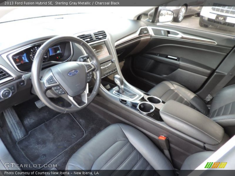 Charcoal Black Interior - 2013 Fusion Hybrid SE 