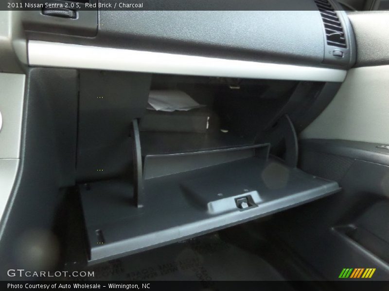 Red Brick / Charcoal 2011 Nissan Sentra 2.0 S