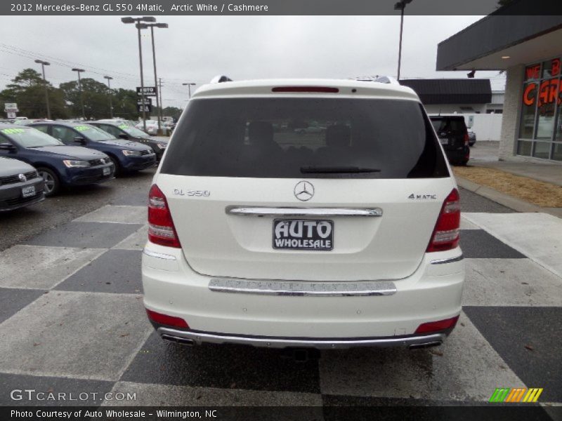 Arctic White / Cashmere 2012 Mercedes-Benz GL 550 4Matic