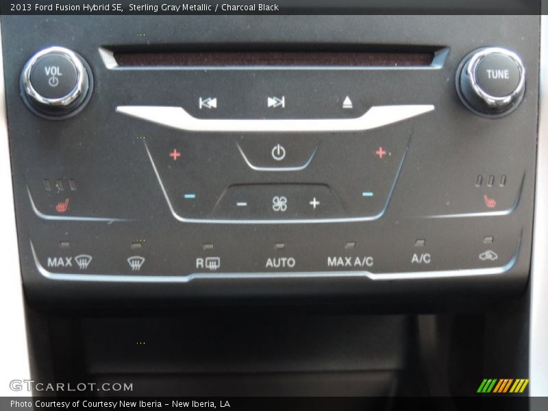 Sterling Gray Metallic / Charcoal Black 2013 Ford Fusion Hybrid SE