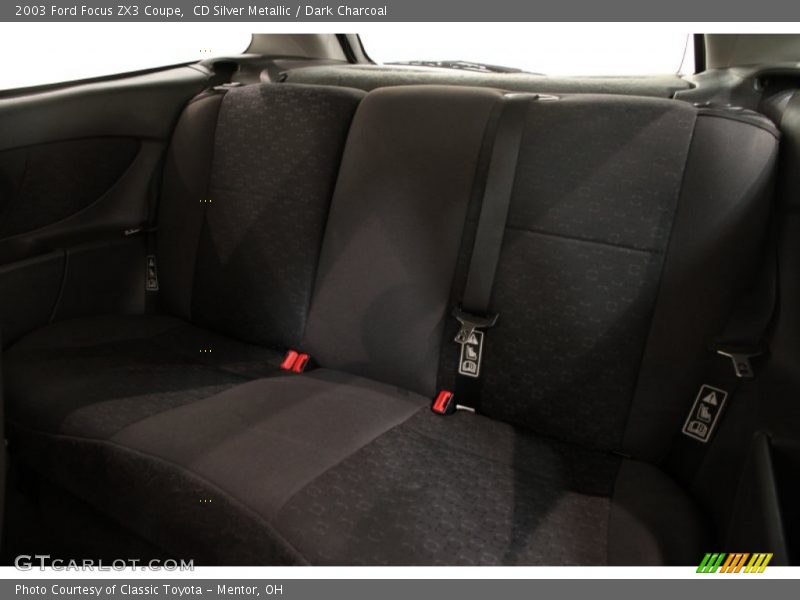 Rear Seat of 2003 Focus ZX3 Coupe